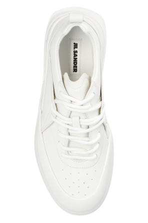スニーカー JIL SANDER Men Sneakers J32WS0040P6244102 White Cotton canvas sneakers in white - Jil Sander | Mytheresa